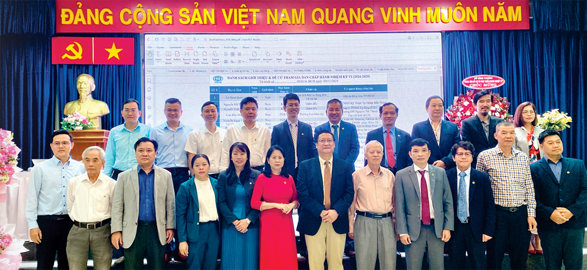 Ảnh: Ban Chấp hành Hội Tự động hóa Tp.HCM - Nhiệm kỳ VI (2024 - 2029)