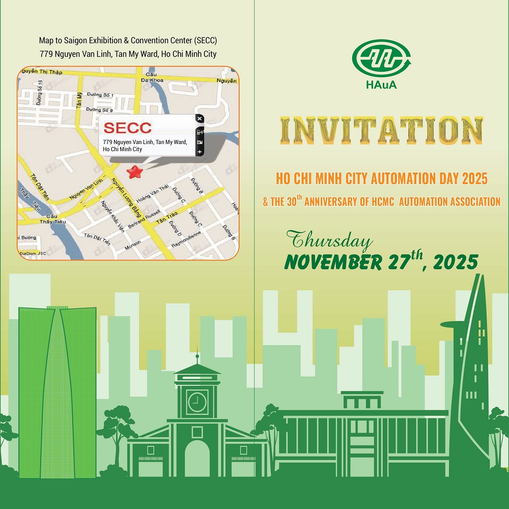 The 30th Anniversary Of HAuA & HCMC Automation Day 2025 2 HAuA invitation 2025