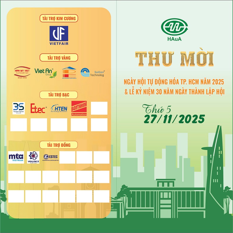 Thư mời HAuA 2025