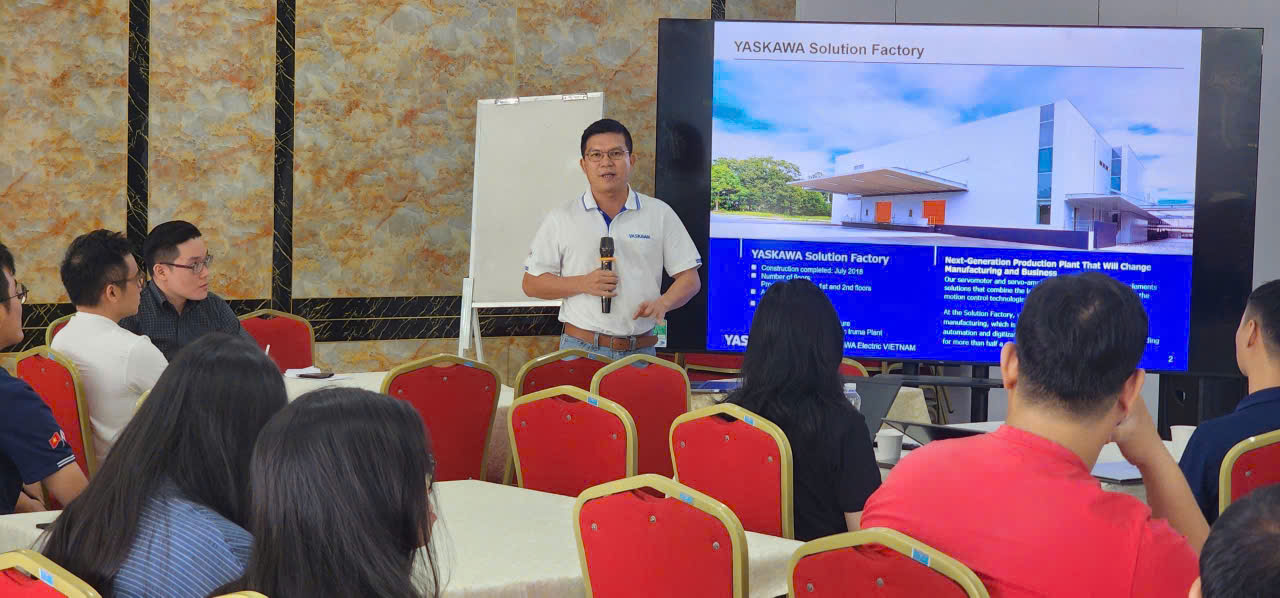 Cafe Tự động hóa kỳ 6: Giải pháp cho Nhà máy Thông minh 4 Huỳnh Thành - Yaskawa