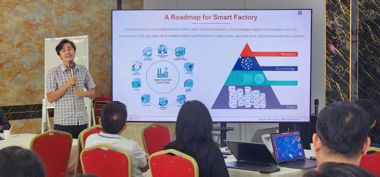 Cafe Tự động hóa kỳ 6: Giải pháp cho Nhà máy Thông minh 1 Minh Quyền - Real Group