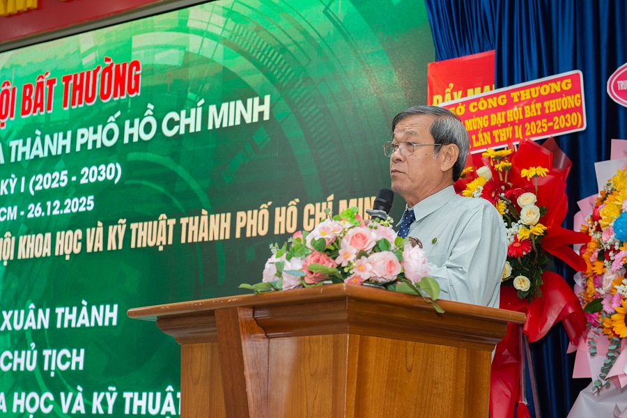 Đại hội bất thường đánh dấu Nhiệm kỳ 1 của Hội Tự động hóa TP.HCM 4 Ông Lai Xuân Thành