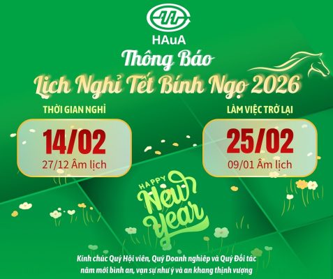 HAuA-Lịch nghỉ 2026