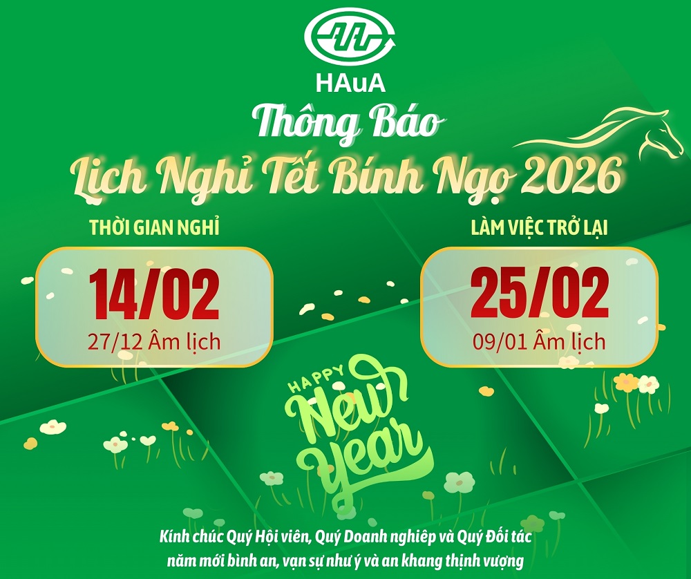 HAuA thông báo lịch nghỉ Tết Bính Ngọ 2026 1 HAuA-Lịch nghỉ 2026