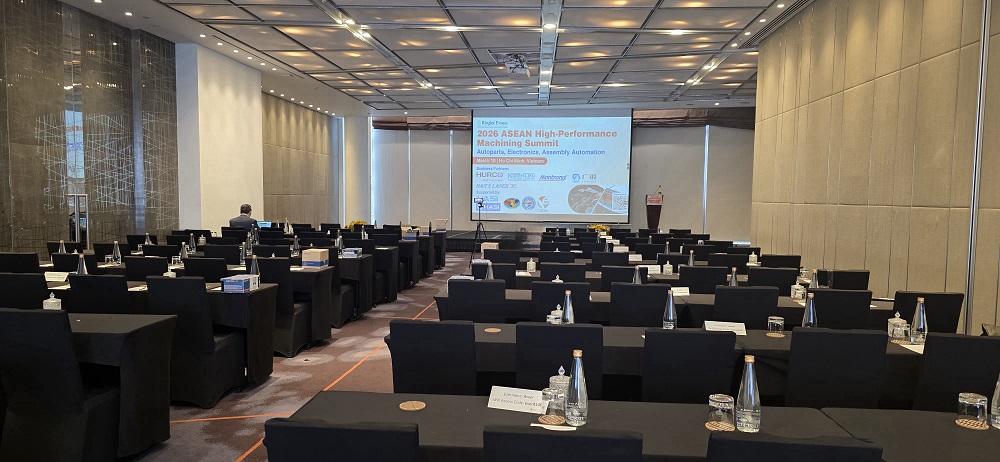 HAuA chia sẻ xu hướng tự động hóa và robot tại ASEAN High-Performance Machining Summit 2026 1 Toàn cảnh Hội nghị ASEAN 2026