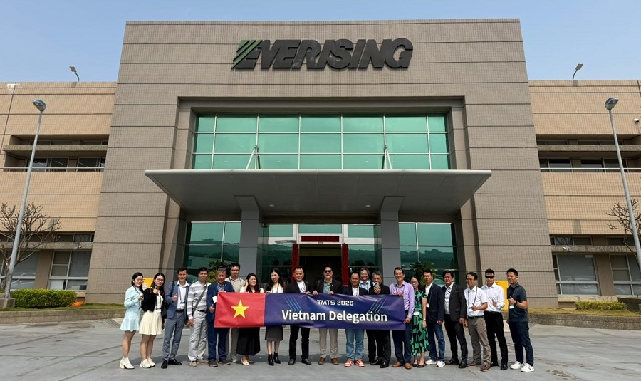 Hội Tự động hóa TP.HCM kết nối công nghệ tại TMTS 2026 2 Đoàn doanh nghiệp Việt Nam đi tham quan nhà máy EVERISING