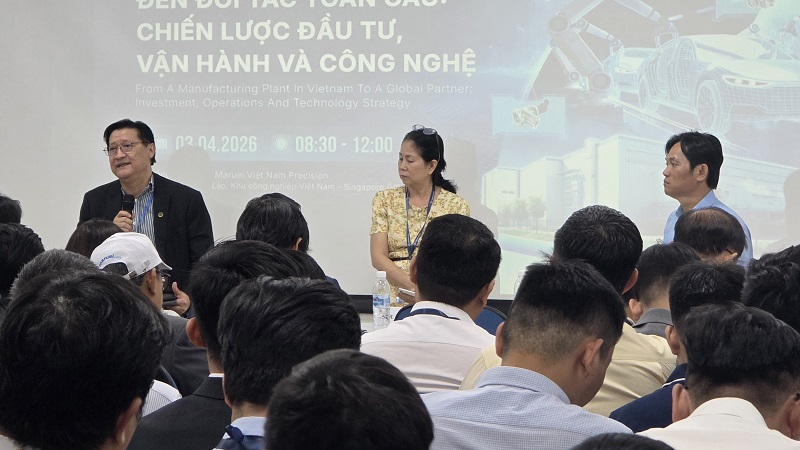 Từ nhà máy Việt Nam đến đối tác toàn cầu: Maruei Việt Nam 4 Phiên trao đổi xoay quanh bài toán năng lực đáp ứng của nhà máy Việt Nam trước các đơn hàng quy mô lớn