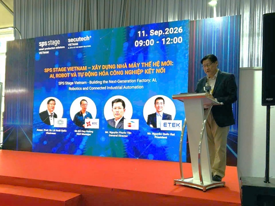 AI, Robot và Tự động hóa: Nền tảng cho nhà máy thế hệ mới 1 Hội thảo Xây dựng nhà máy thế hệ mới: AI, Robot và Tự động hóa công nghiệp kết nối